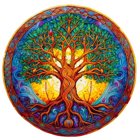 Tree of Life Wooden Jigsaw Puzzle - Picture 1 of 3